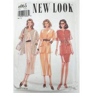 Simplicity New Look Pattern #6065  Jacket Skirt (2 Lengths) UNCUT S1ze 8-18
